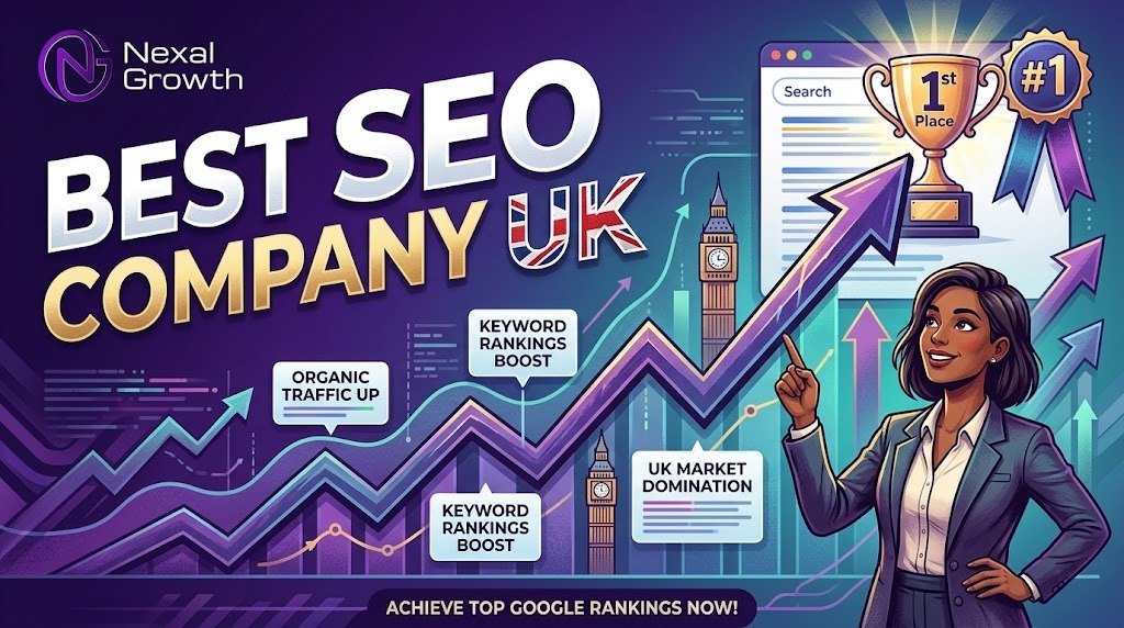 Best SEO Company in UK (Updated 2026 List & Pricing) | Nexal Growth