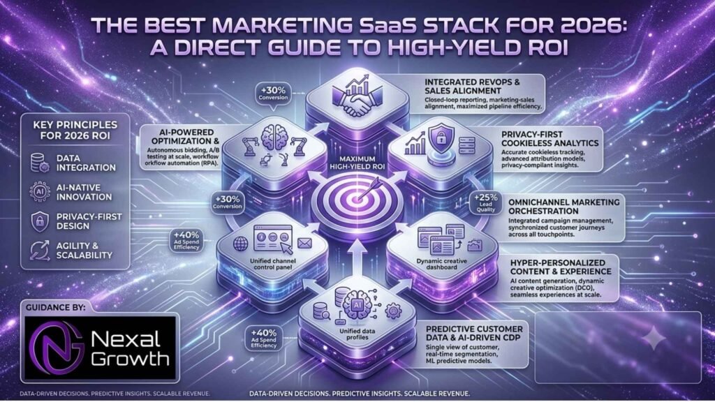 Best Marketing SaaS Stack: Scale Your Business ROI