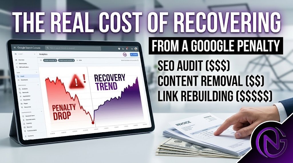 Cost of recovering from a Google penalty: The 2026 Exact Prices
