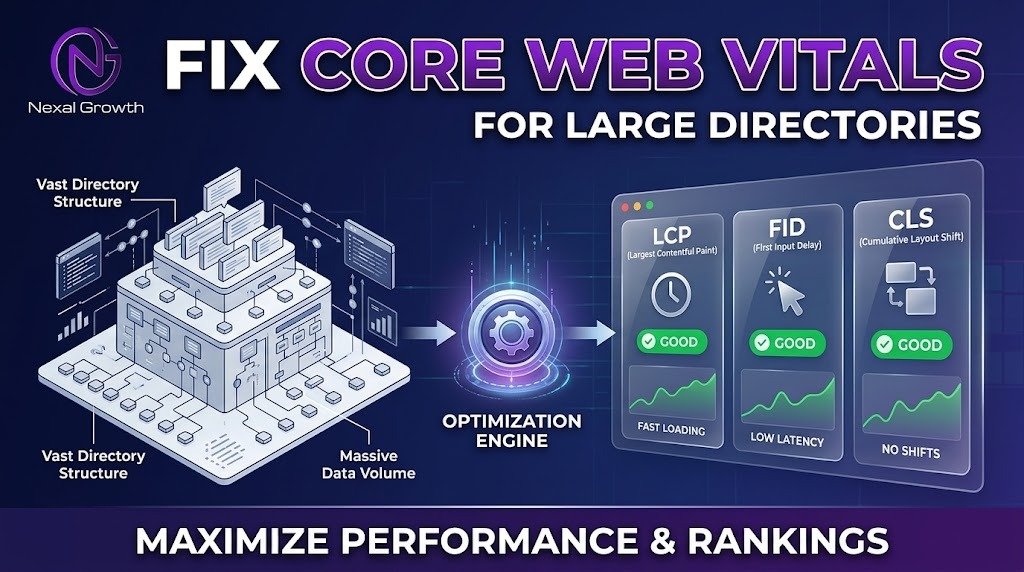 Hire core web vitals optimization service for large directories
