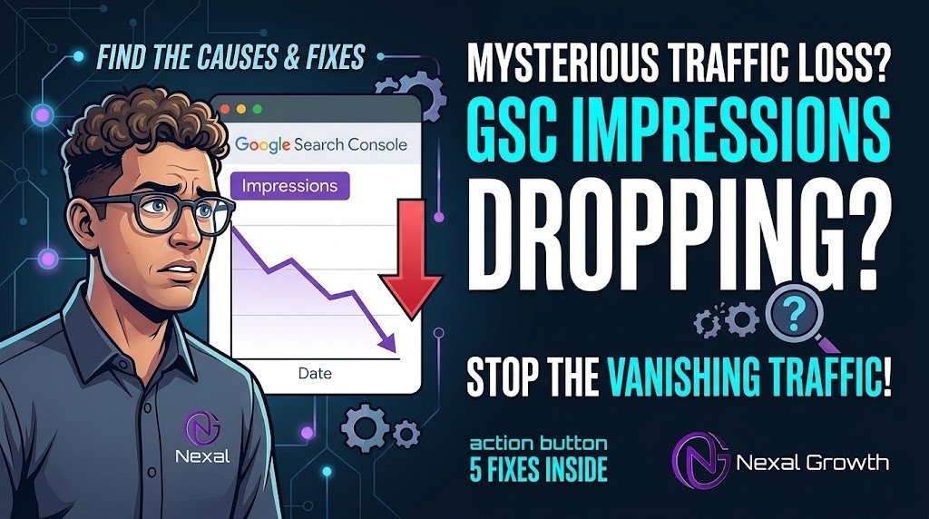 Why Is My Google Search Console Impressions Dropping? (ROI Fix)